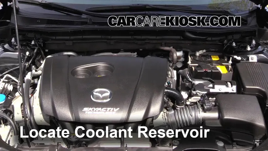 2015 Mazda 6 Sport 2.5L 4 Cyl. Sedan (4 Door) Refrigerante (anticongelante)